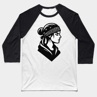 Dark Girl Baseball T-Shirt